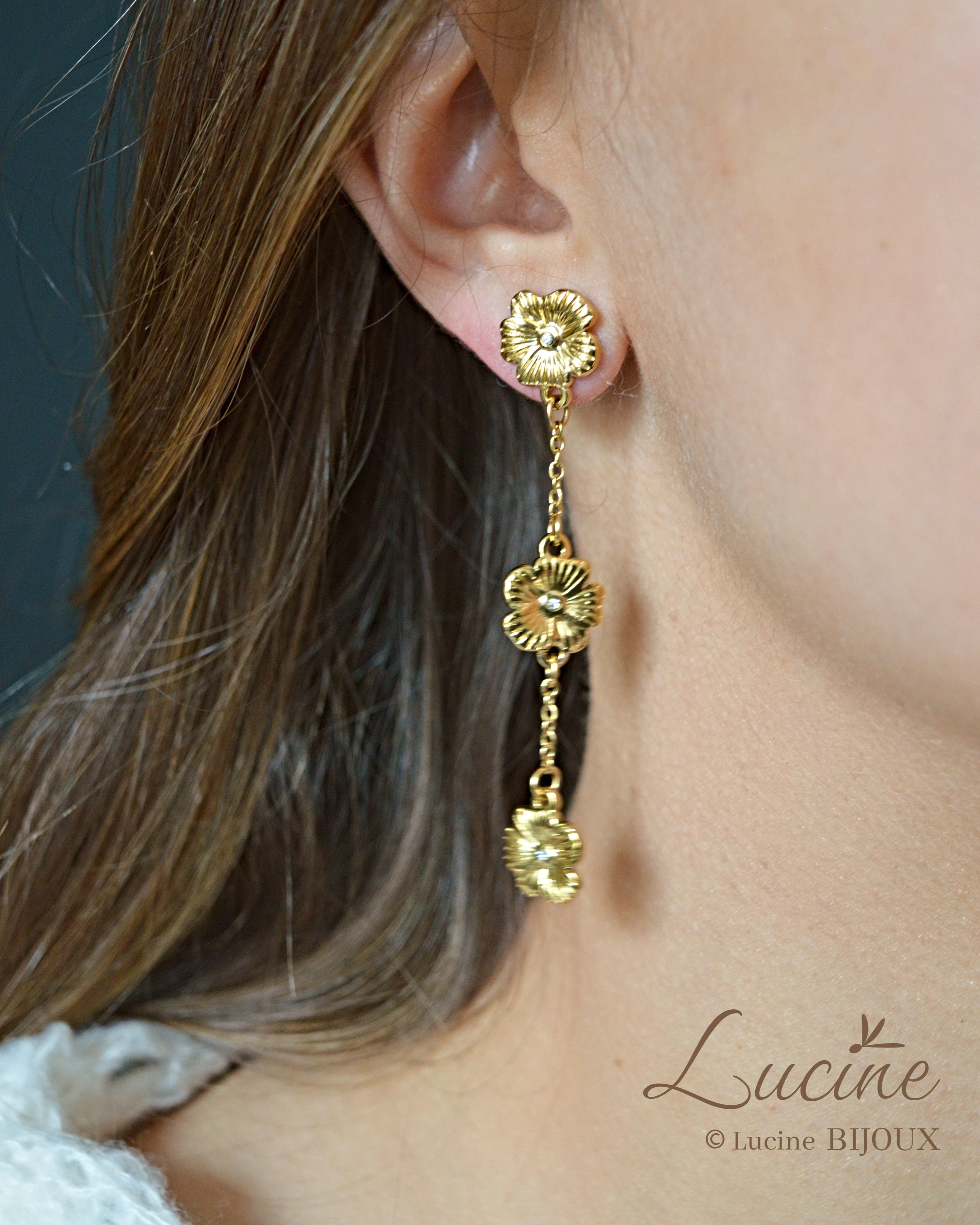 Boucles d’oreilles Priscille