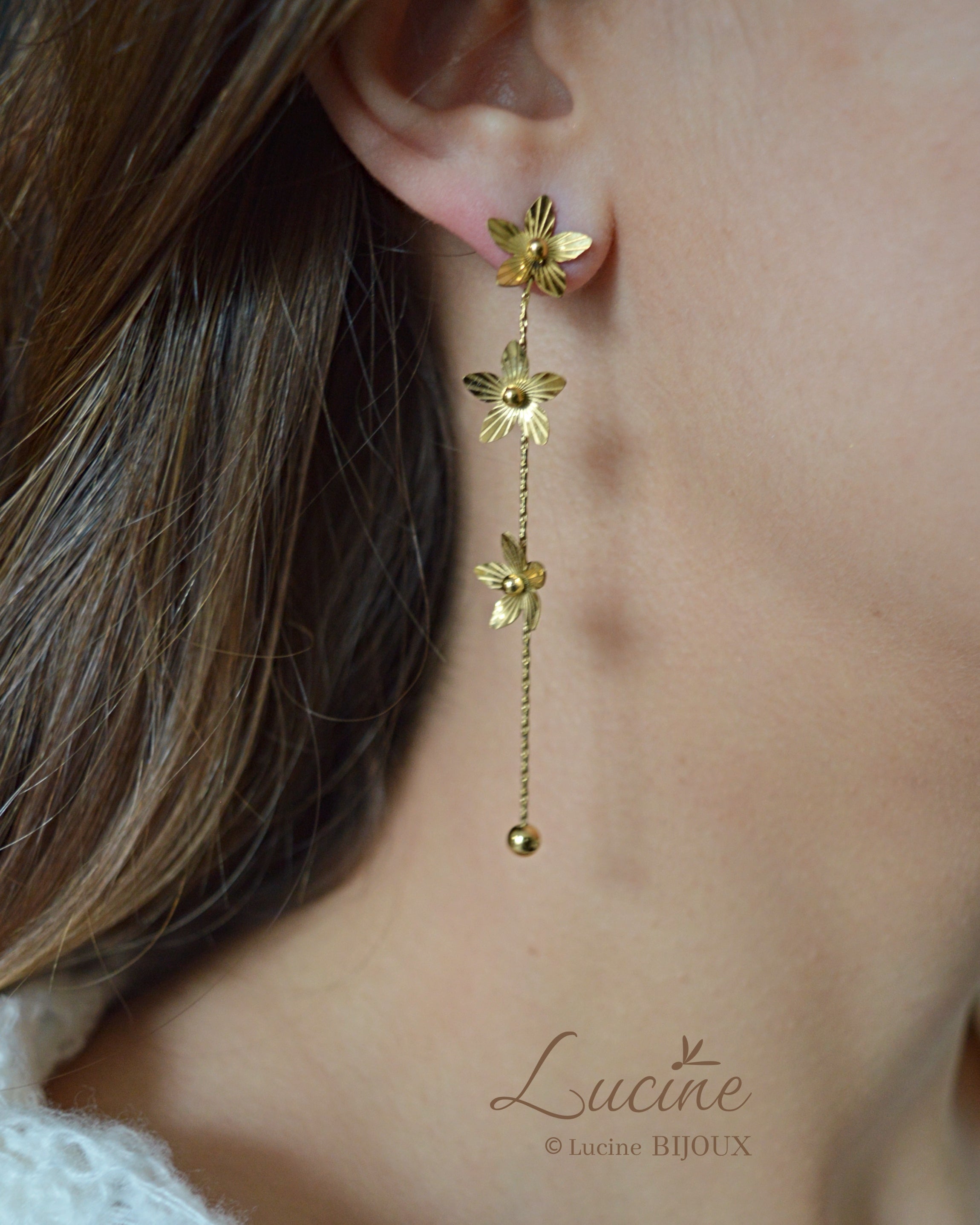 Boucles d’oreilles Cécilia