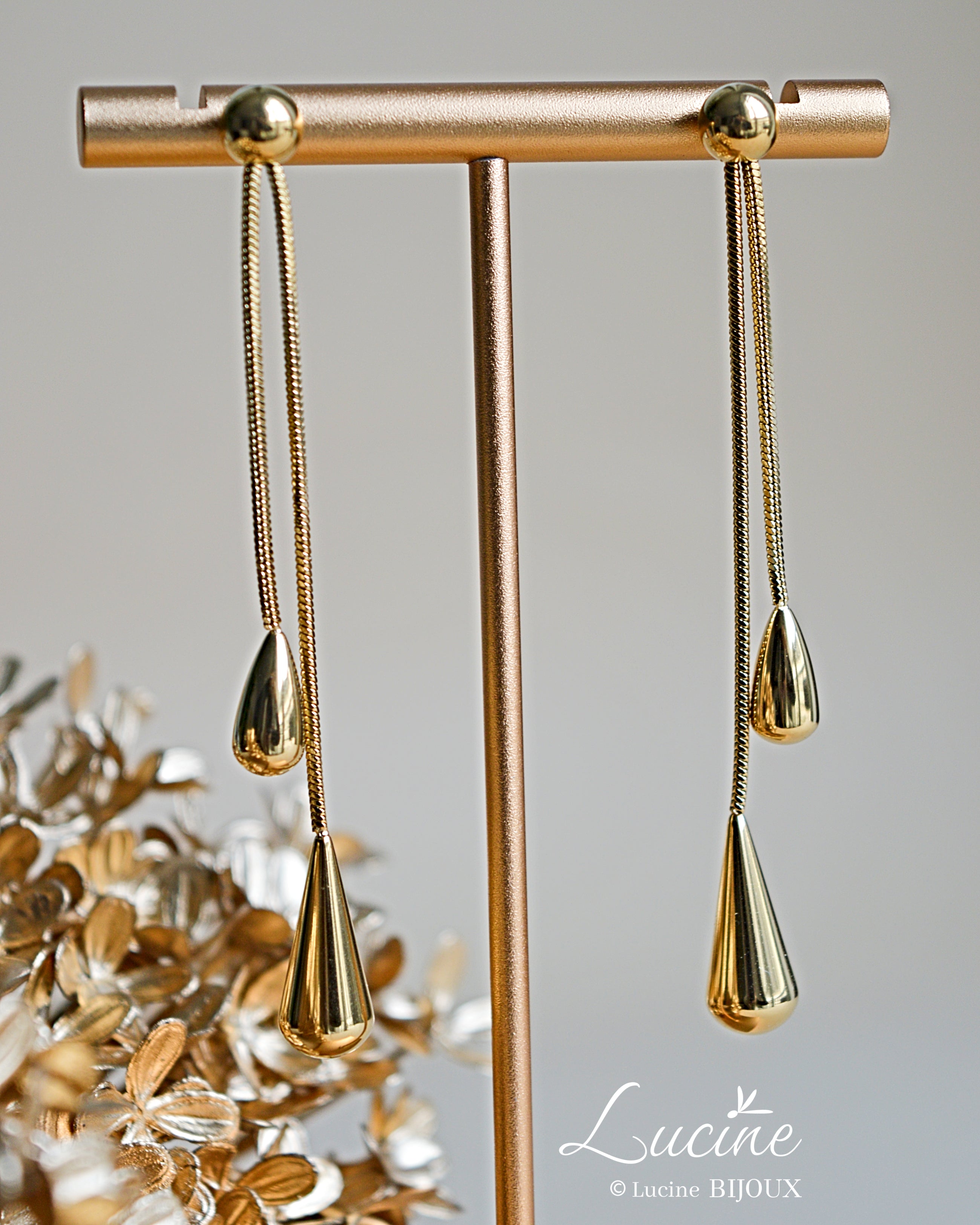 Boucles d’oreilles Iris