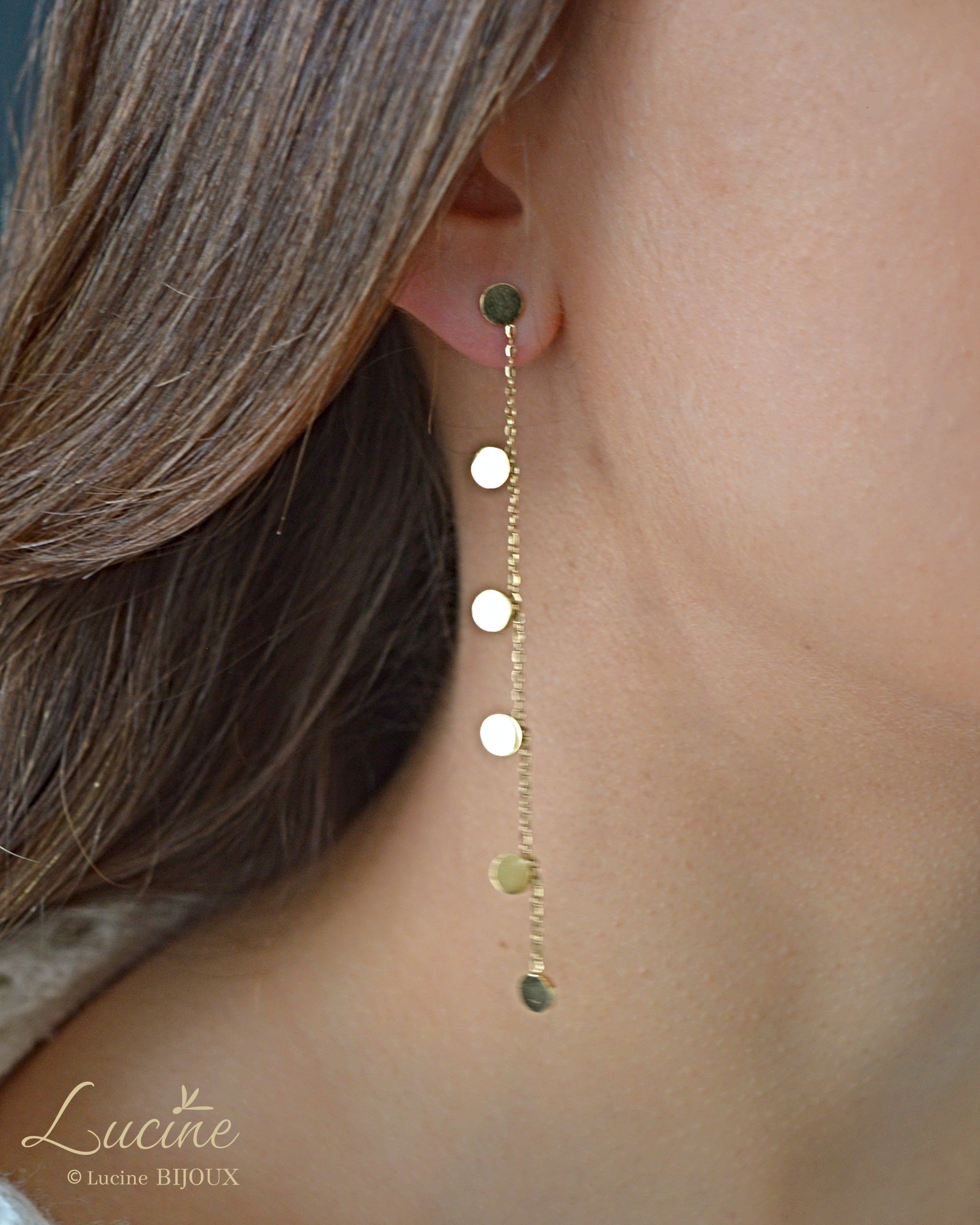 Boucles d’oreilles Léopoldine