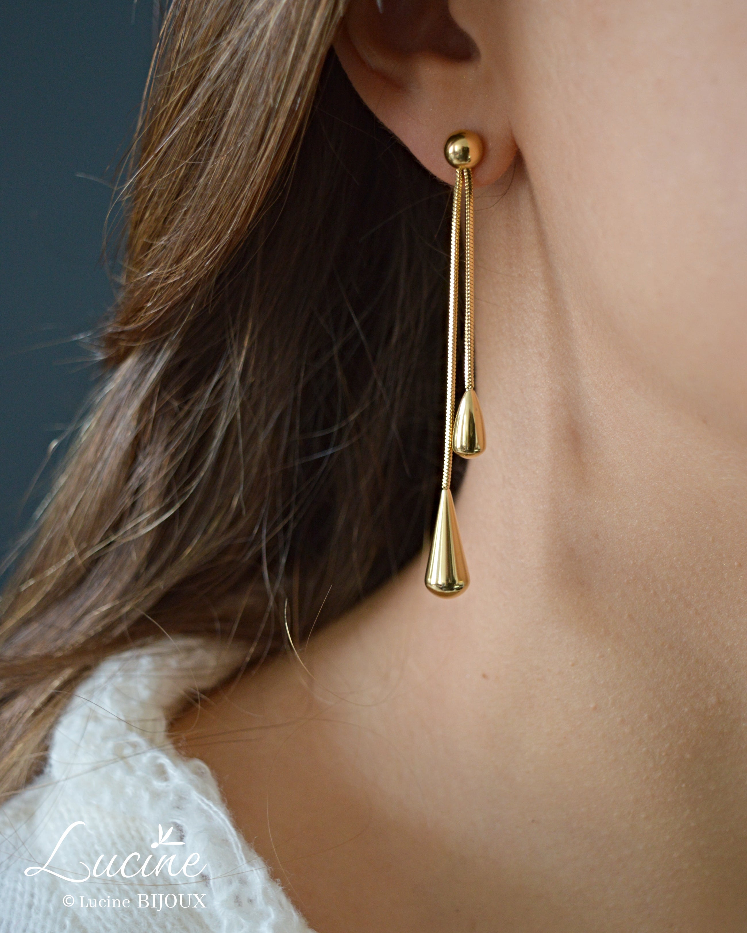 Boucles d’oreilles Iris