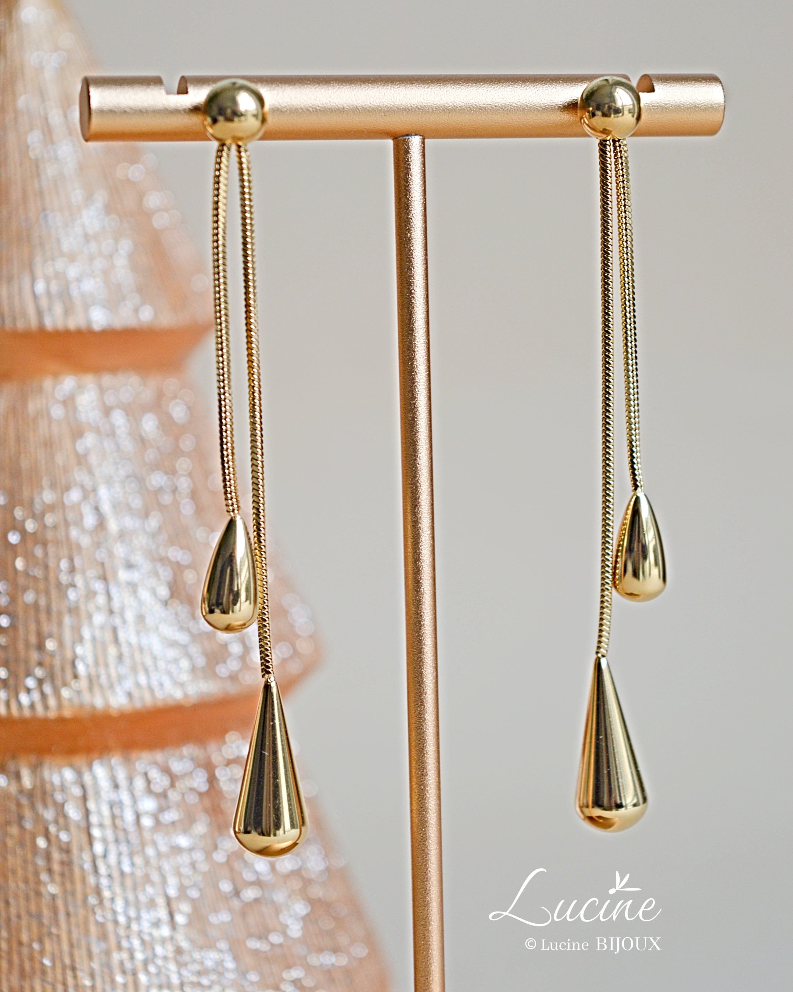 Boucles d’oreilles Iris