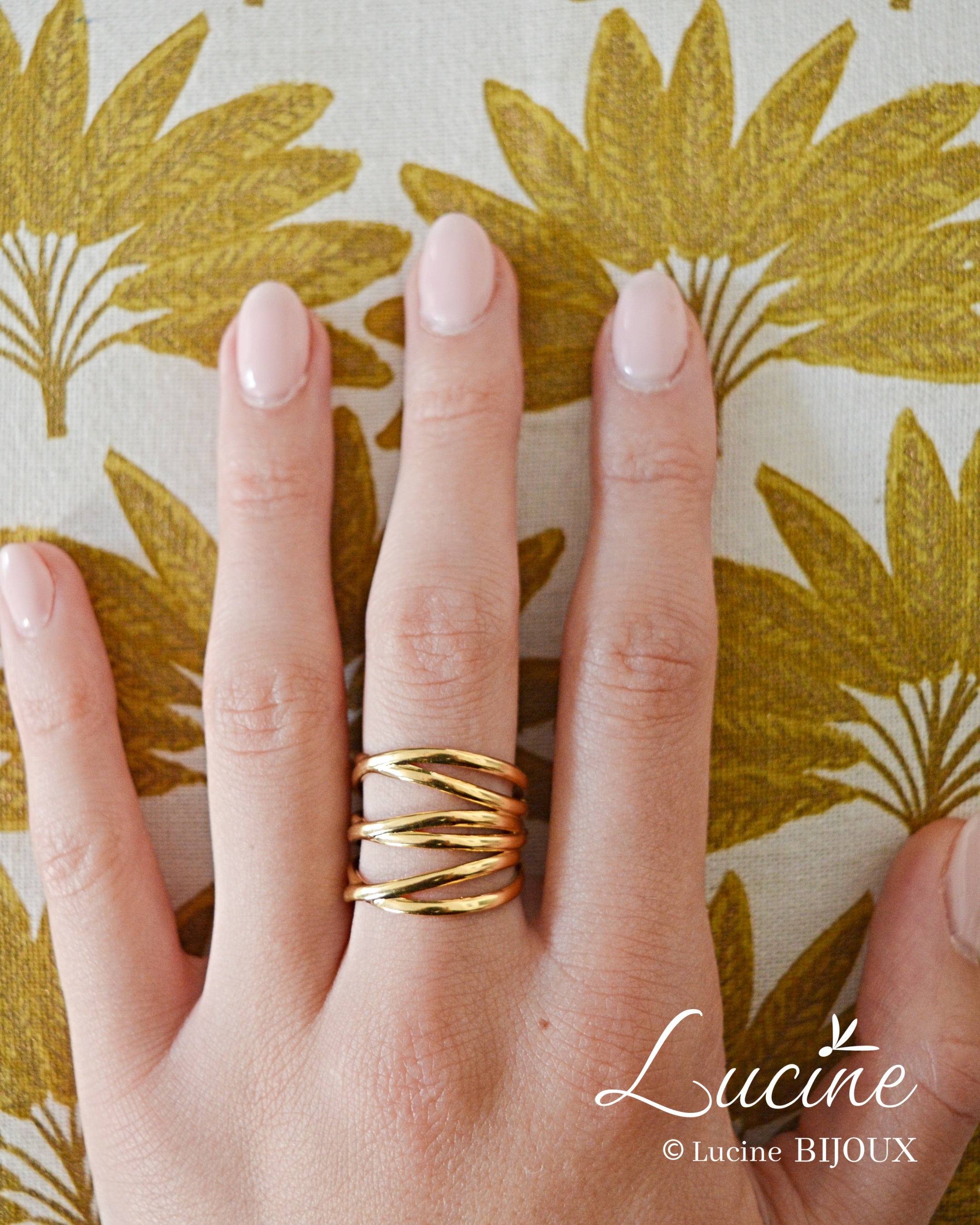 Bague Hortense dorée