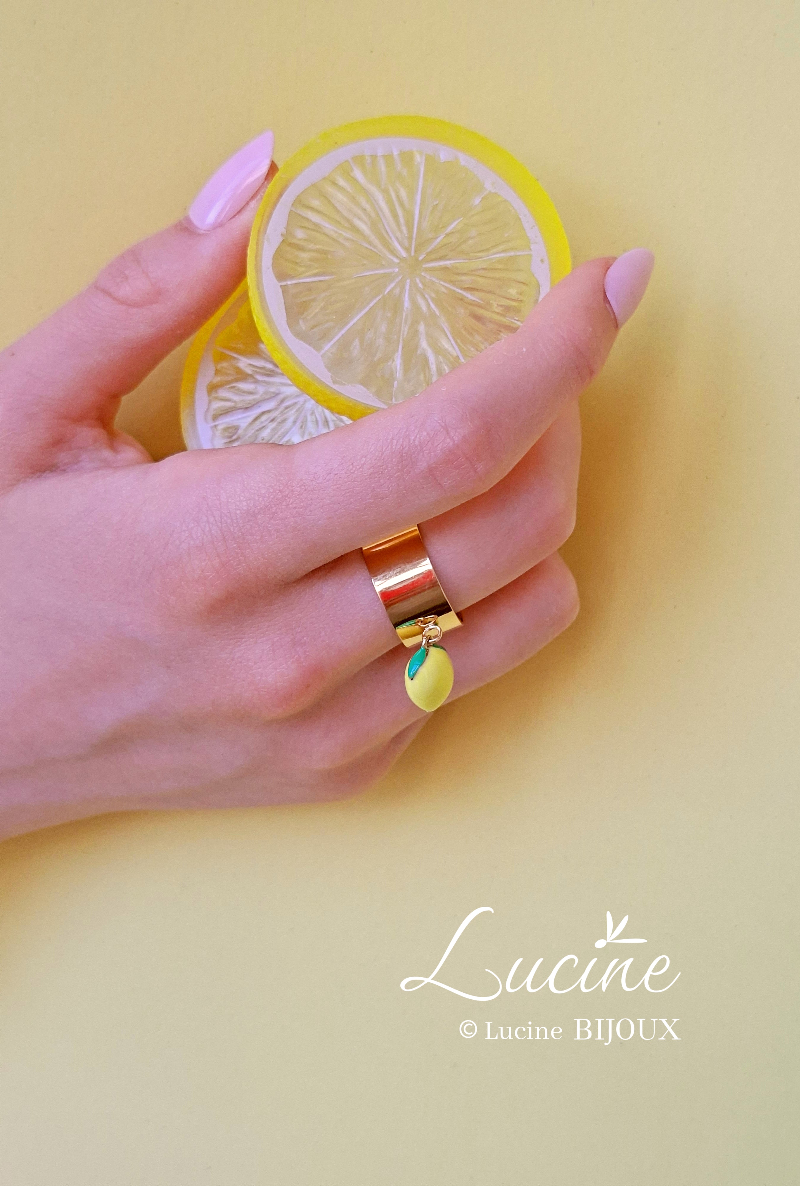 Bague citron