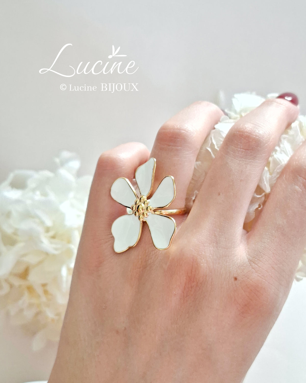 Bague fleur