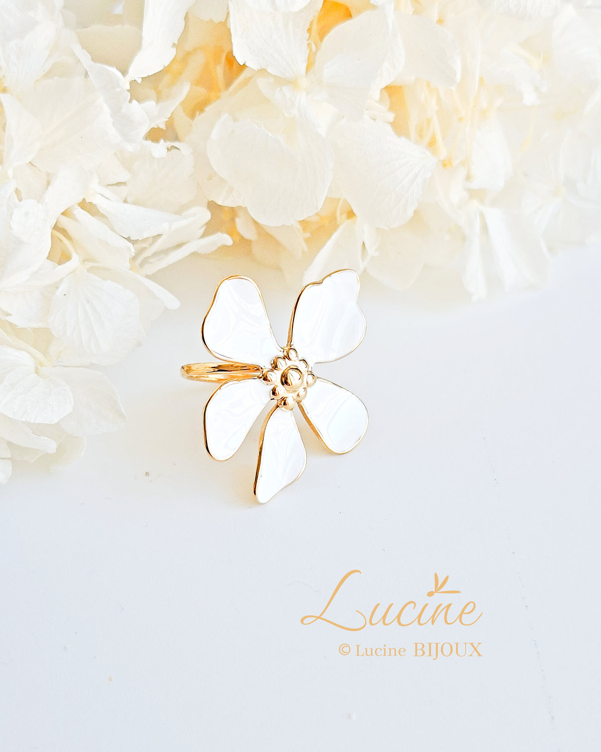 Bague fleur
