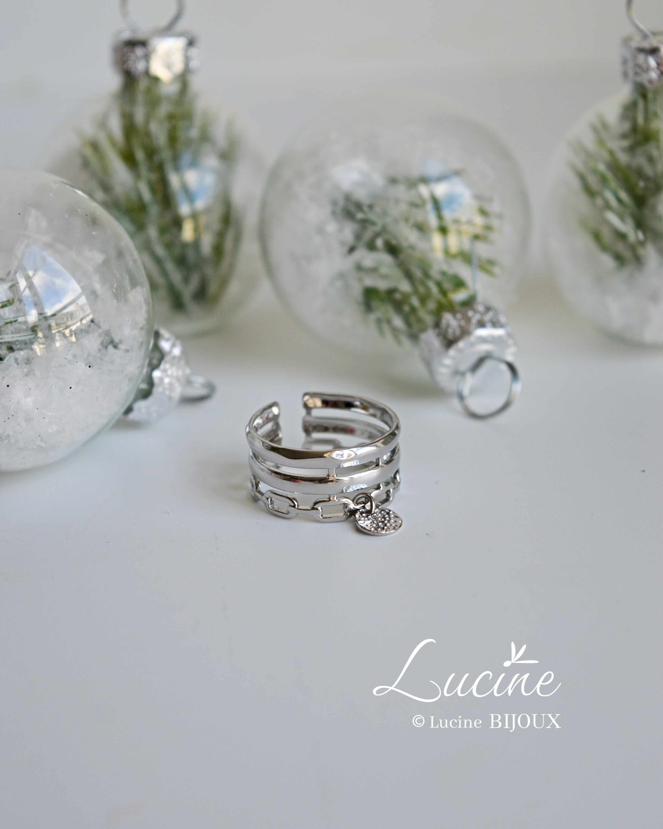 Bague Louise argentée