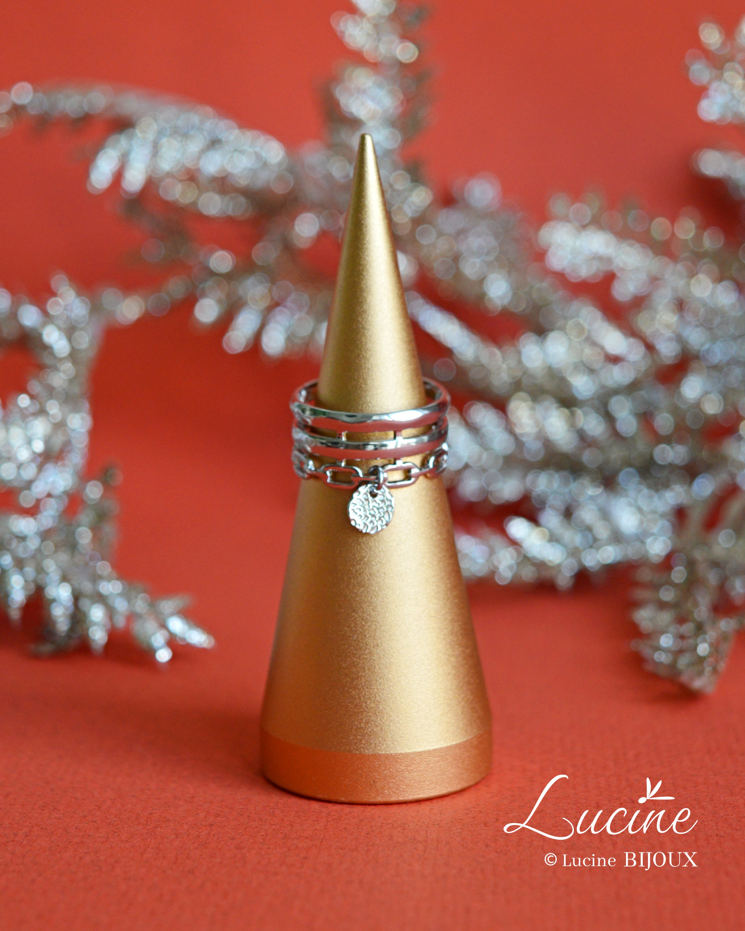 Bague Louise argentée