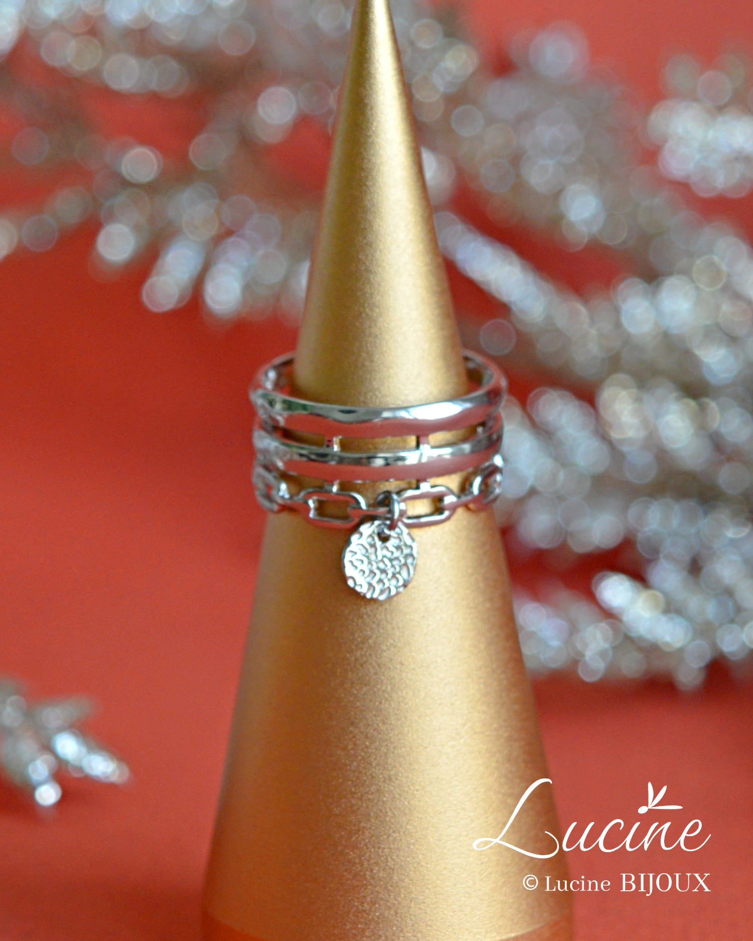 Bague Louise argentée