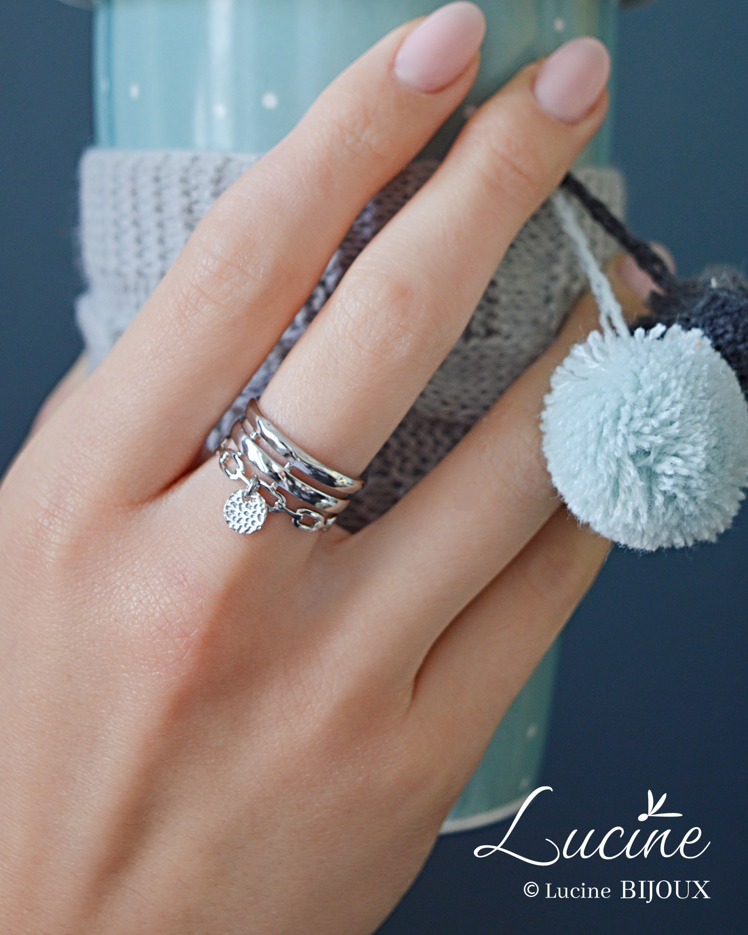 Bague Louise argentée