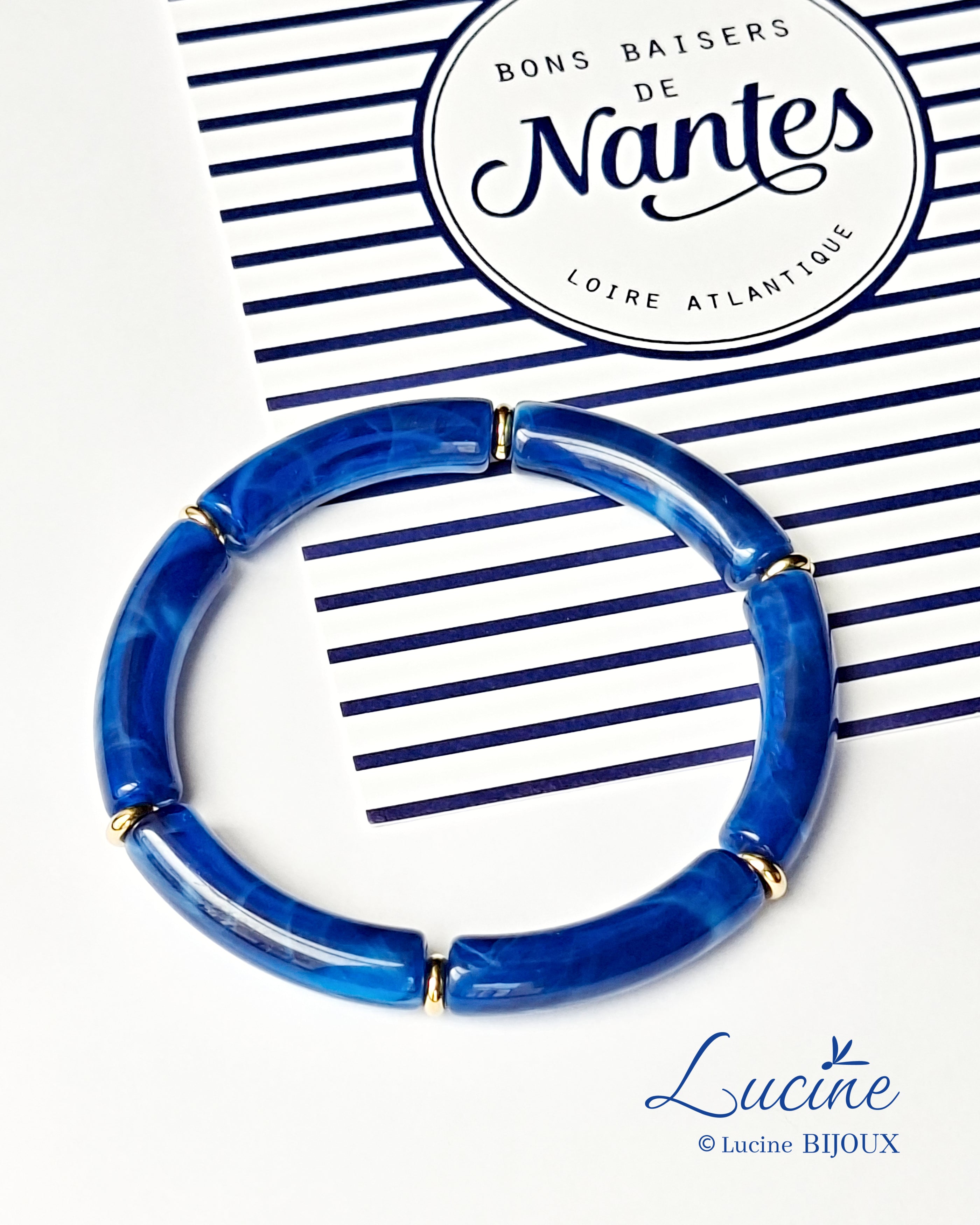 Bracelet Alix bleu