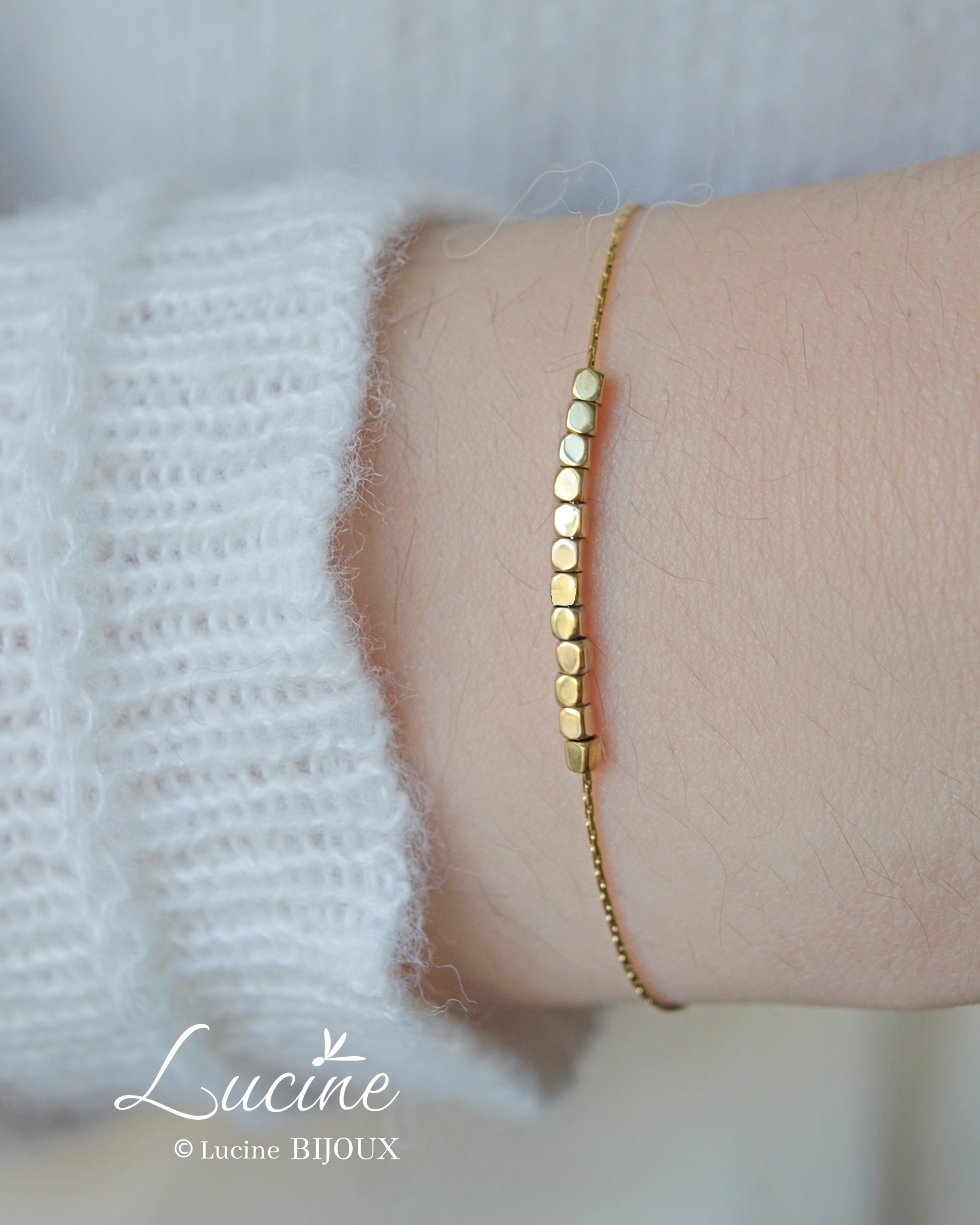 Bracelet Élise doré