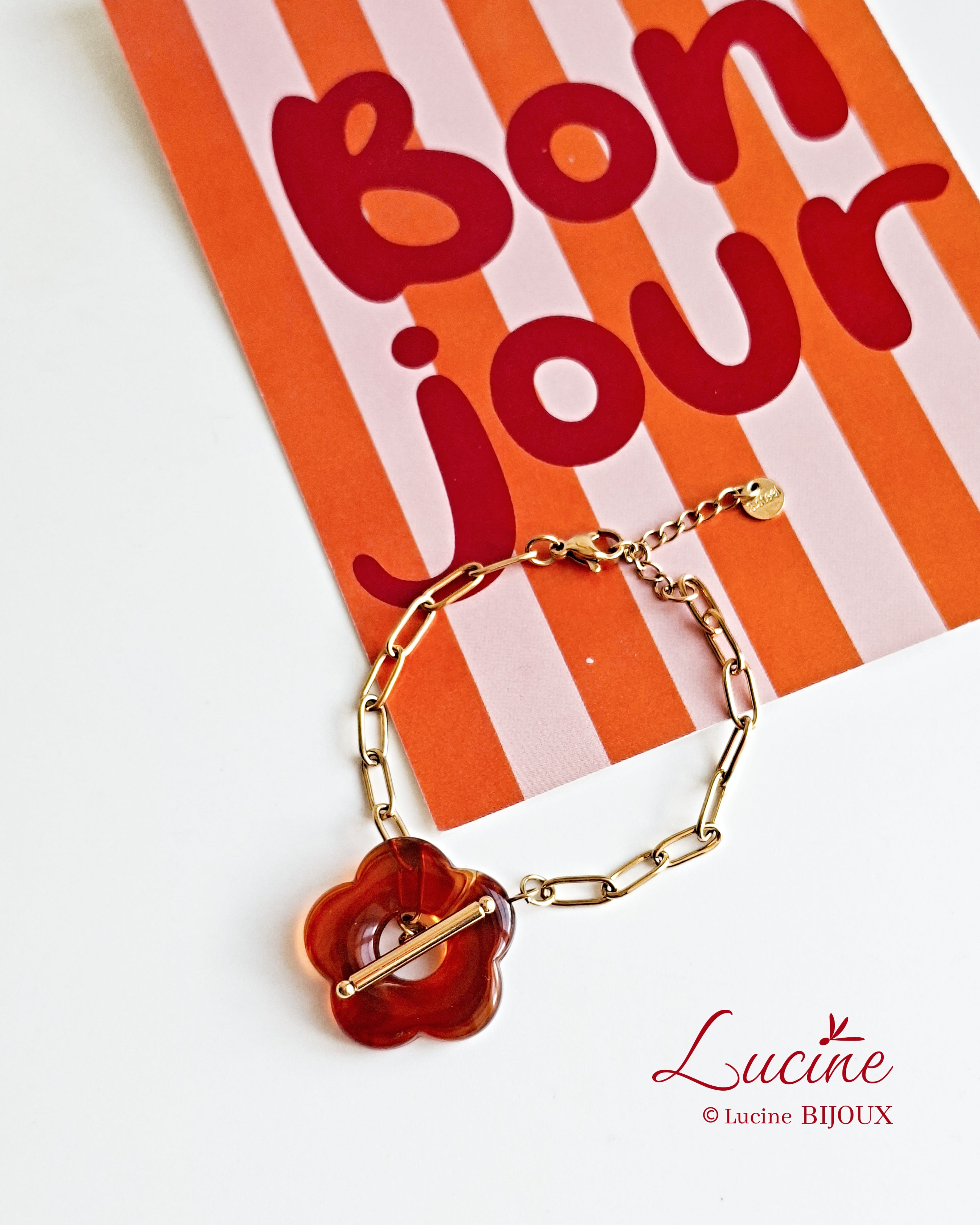 Bracelet Roma - caramel