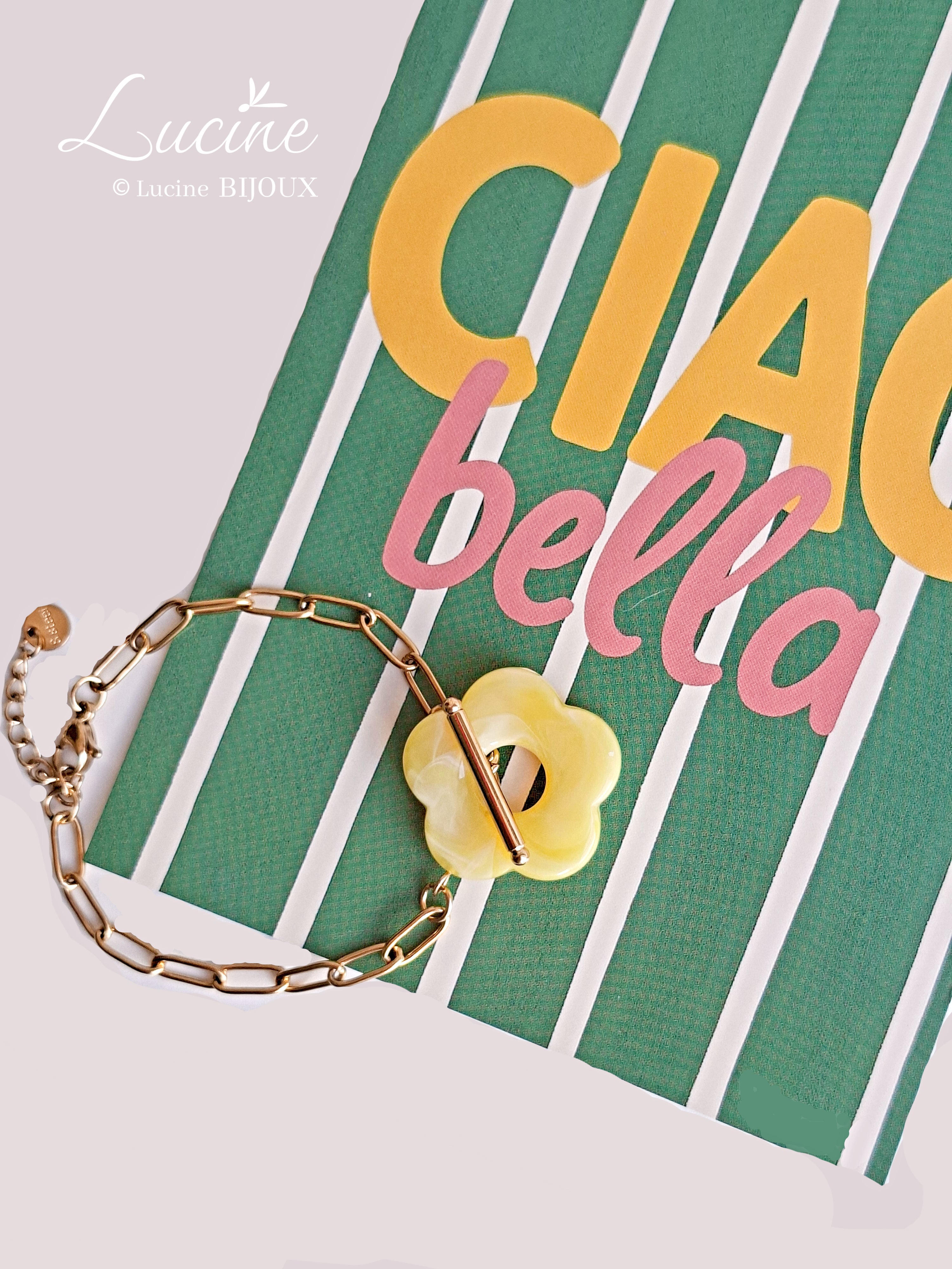 Bracelet Roma - jaune