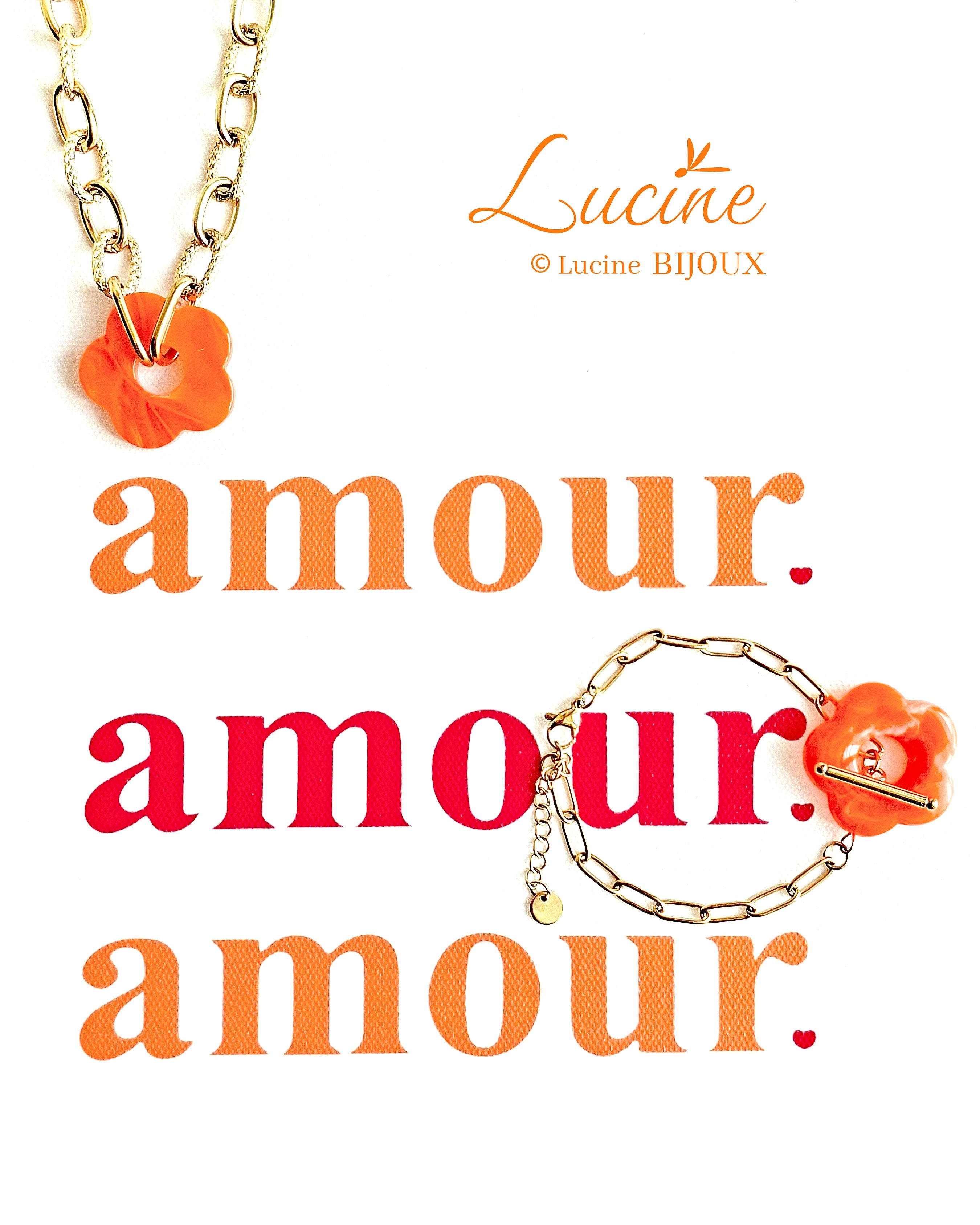 Bracelet Roma - orange