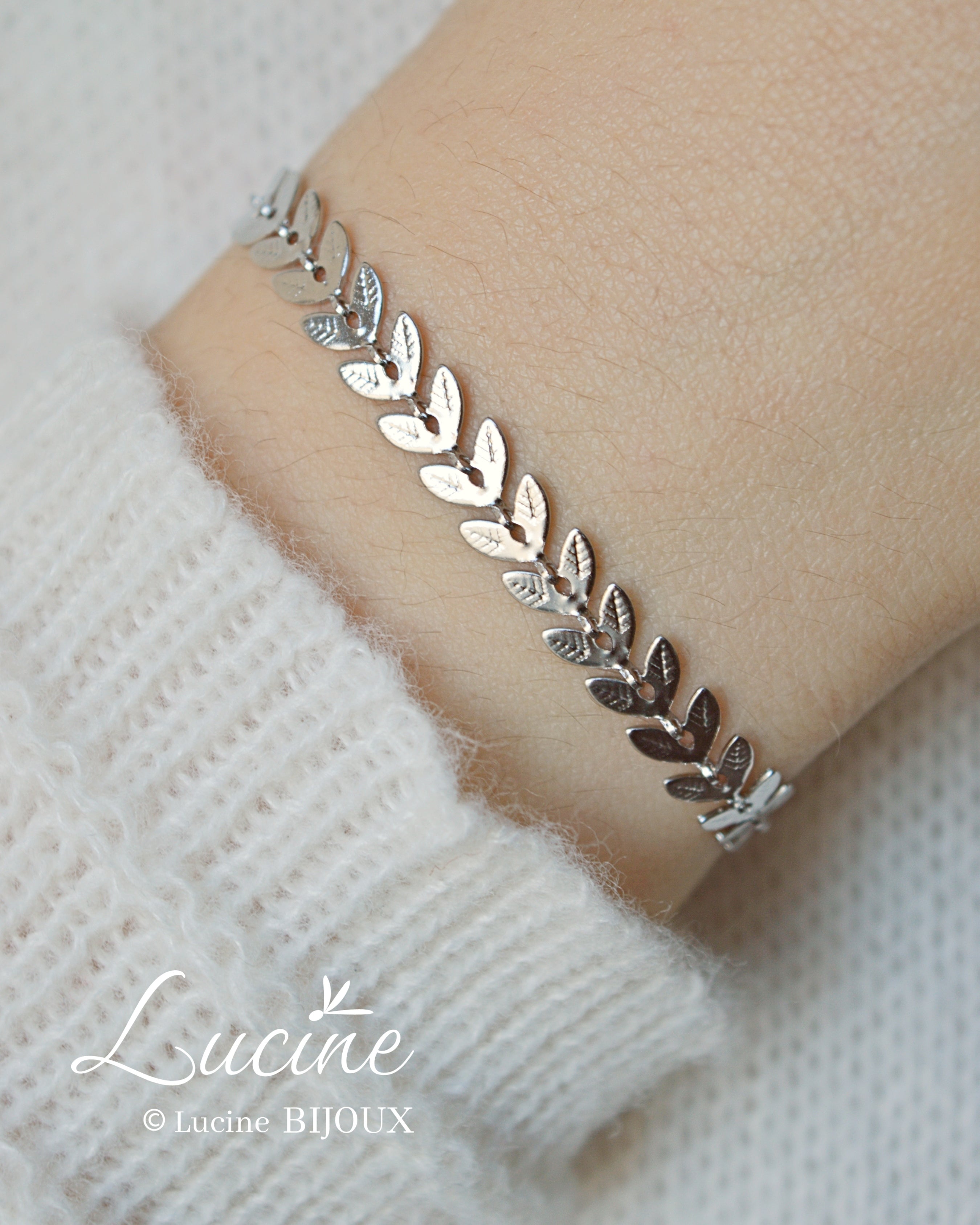 Bracelet Athéna argenté