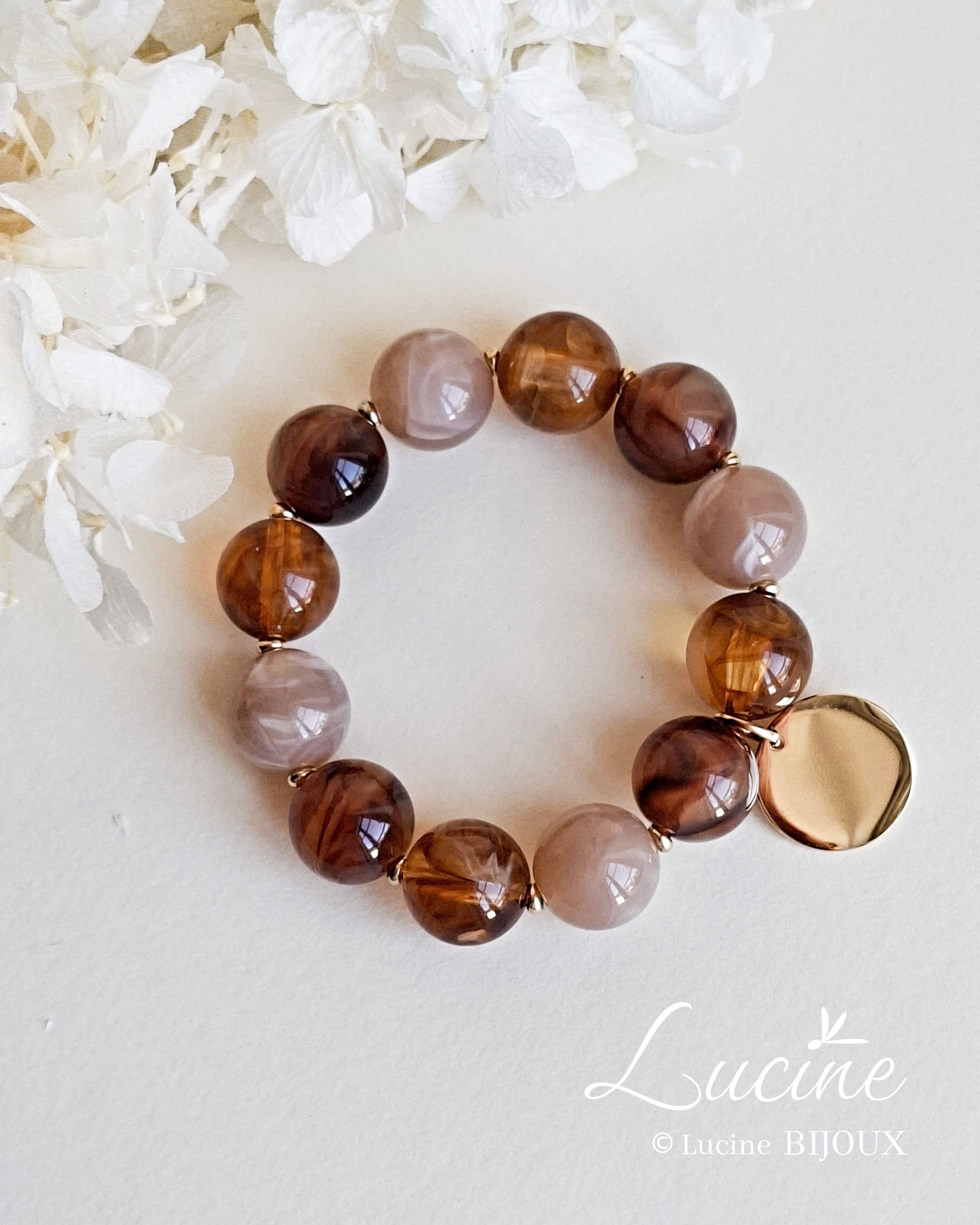 Bracelet Amélia marron