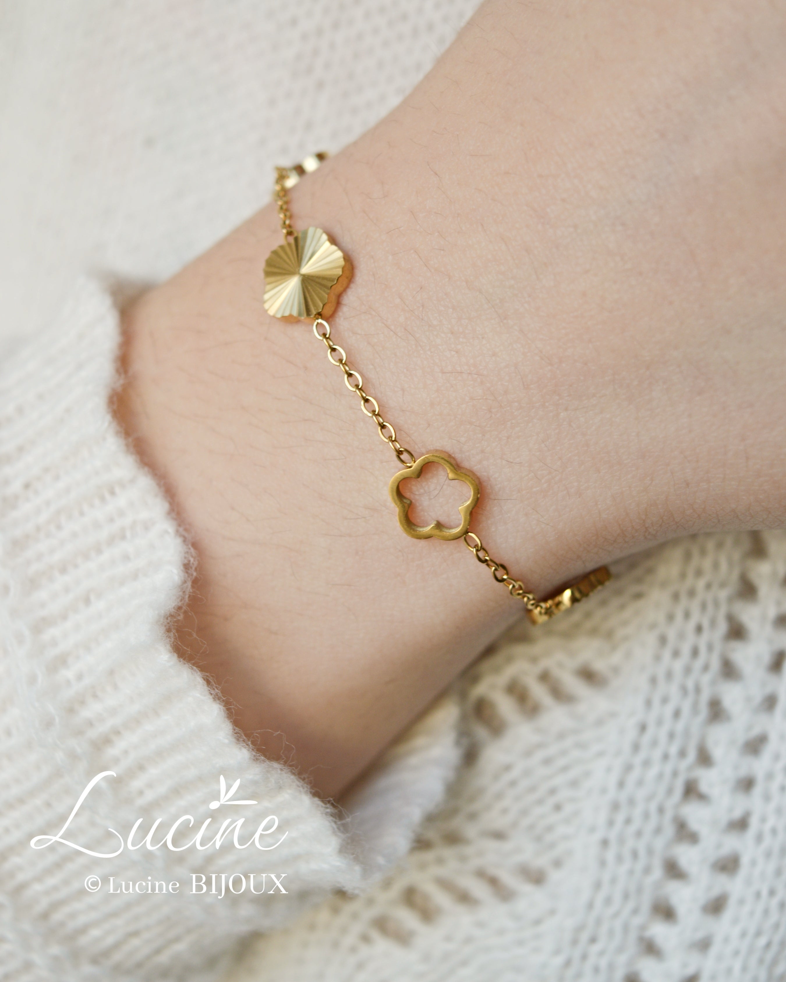 Bracelet fleur