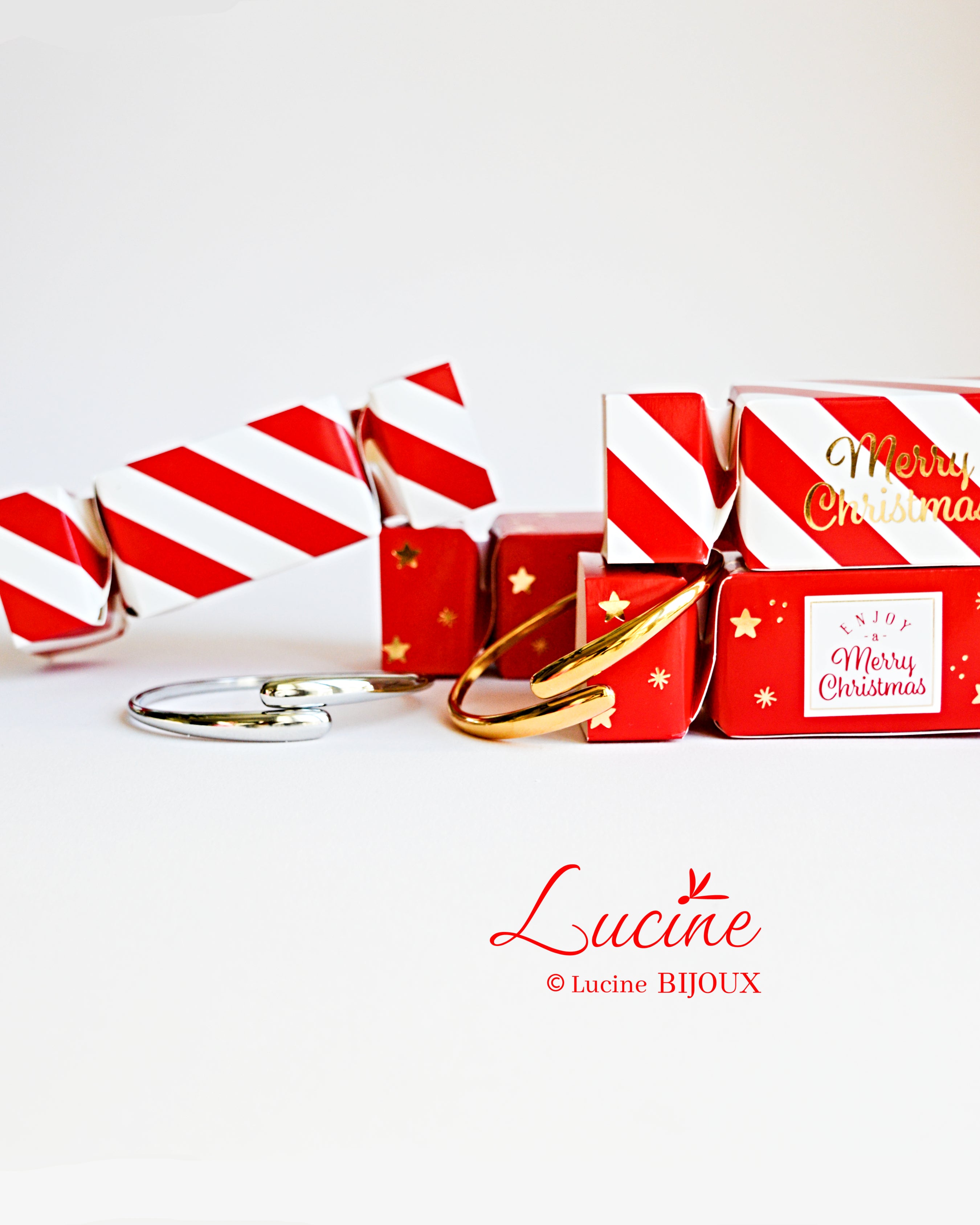 Jonc Mathilde argenté