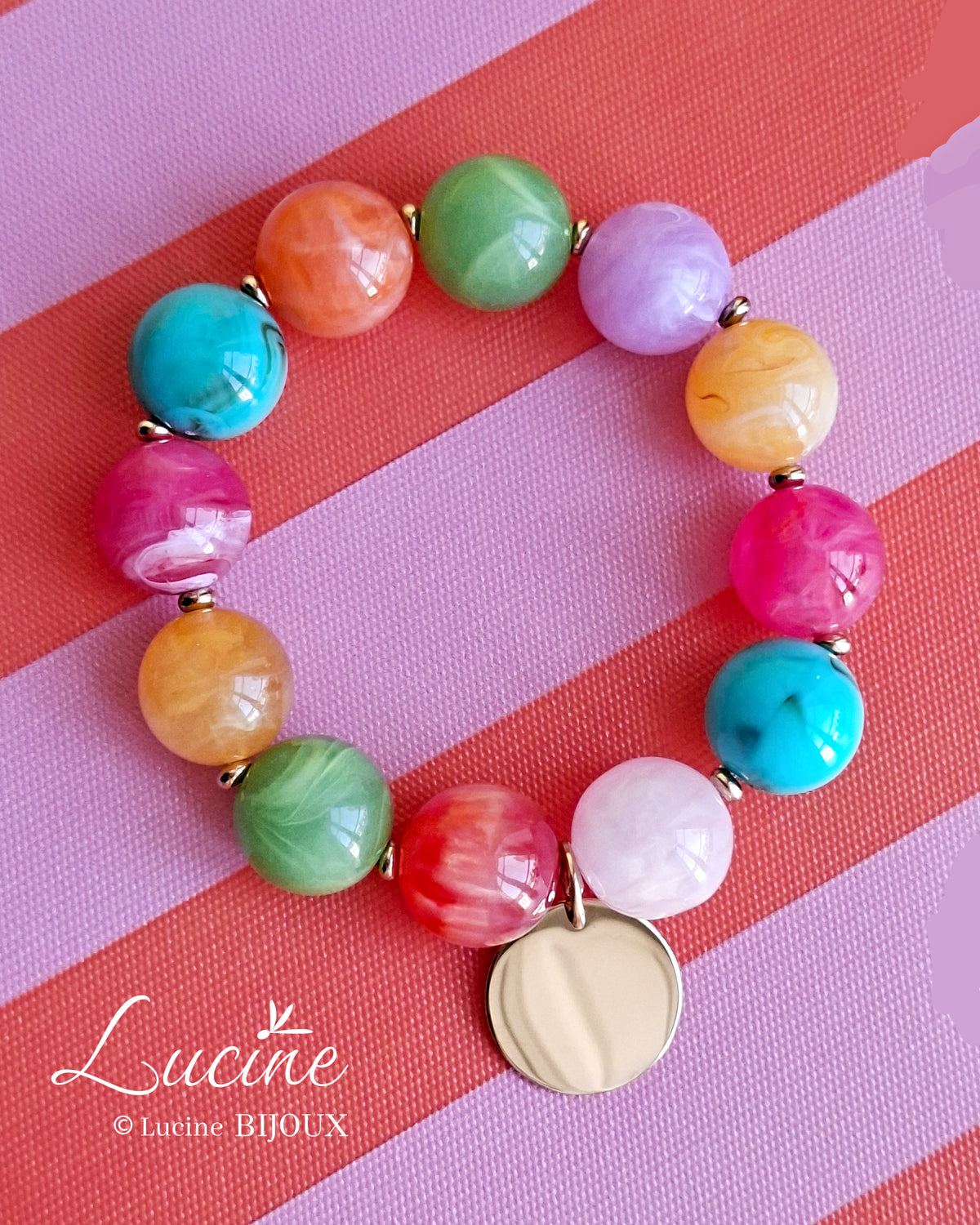 Bracelet Amélia multicolore