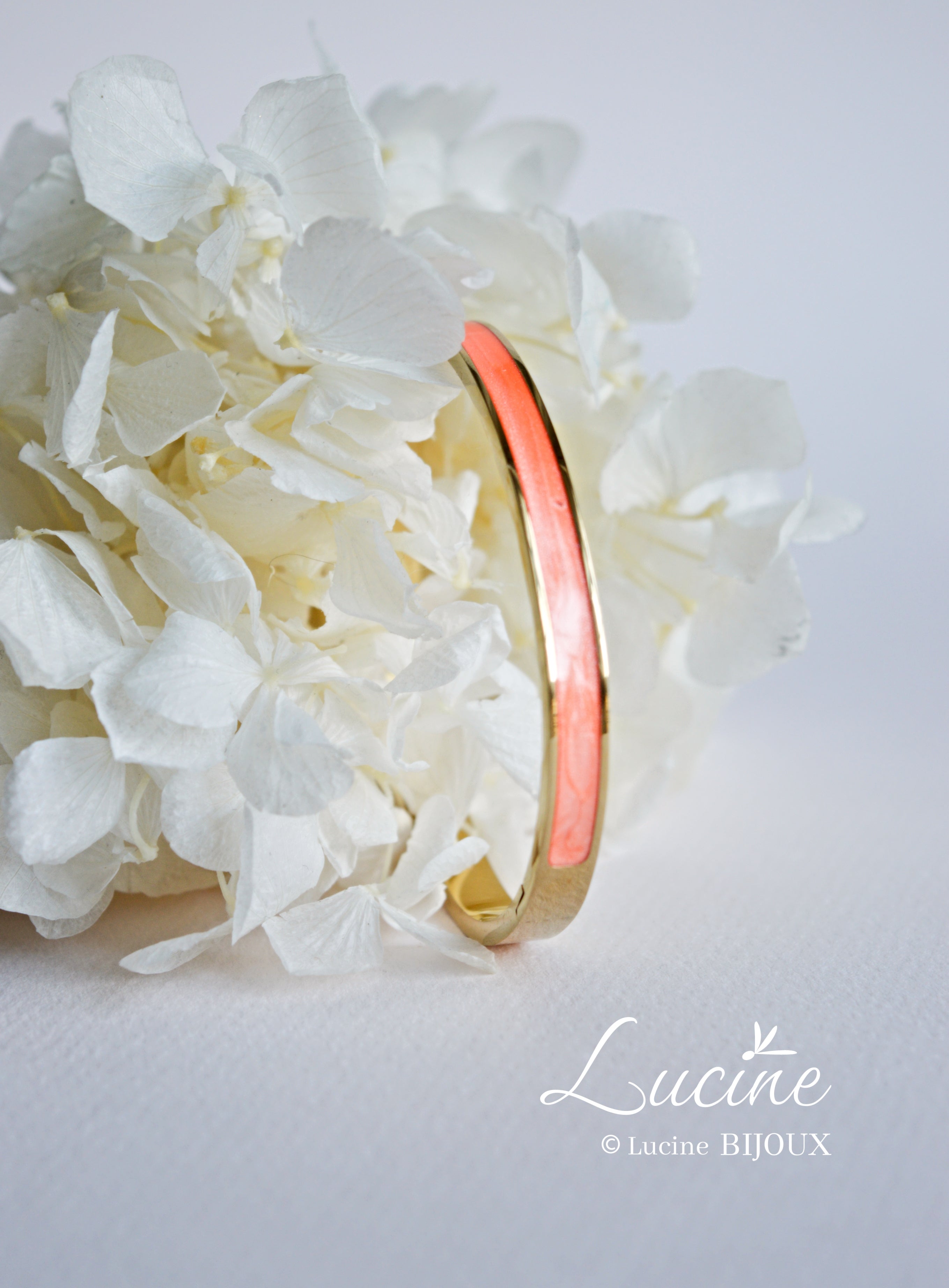 Jonc Aimé épais orange