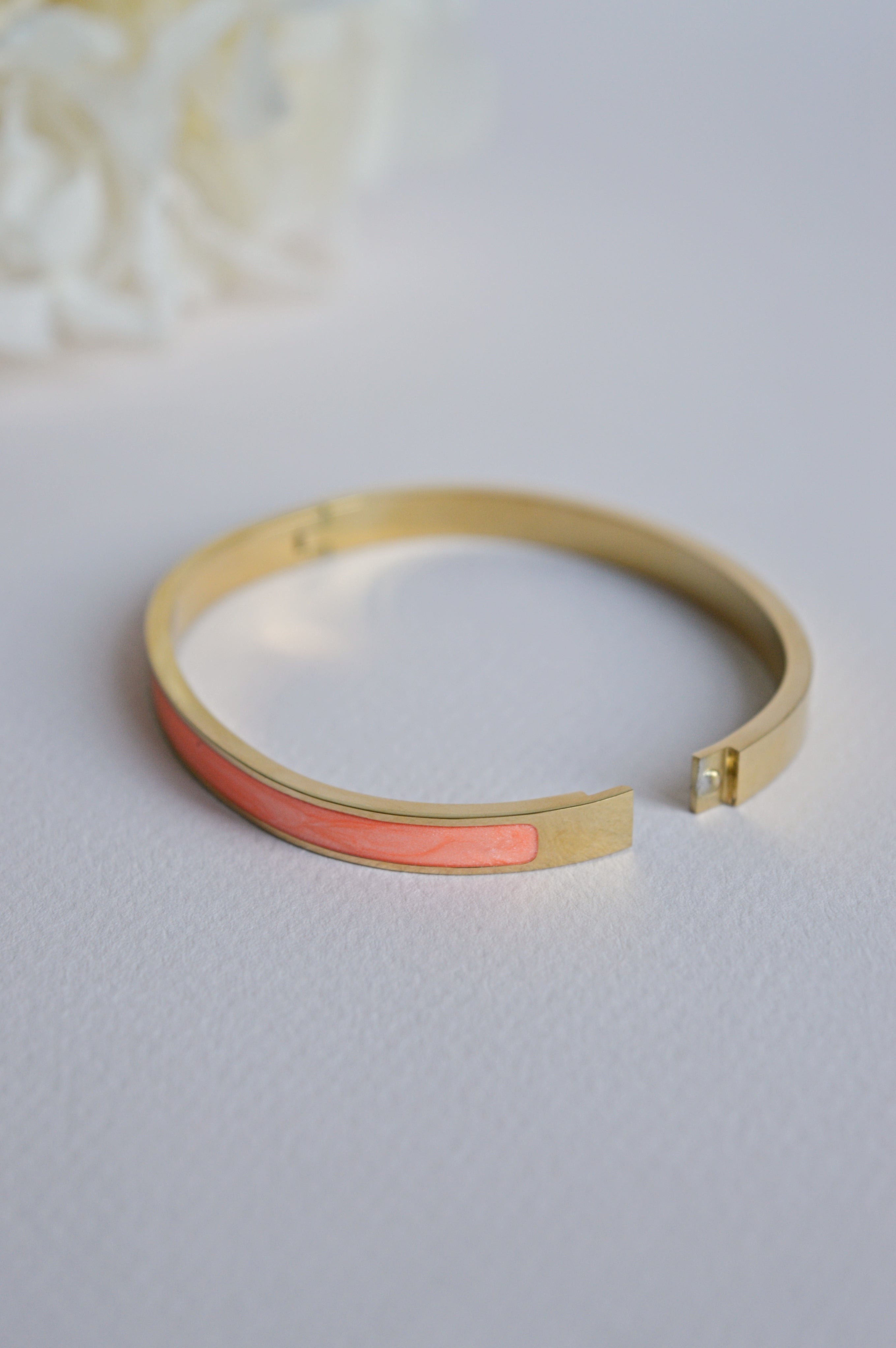 Jonc Aimé épais orange