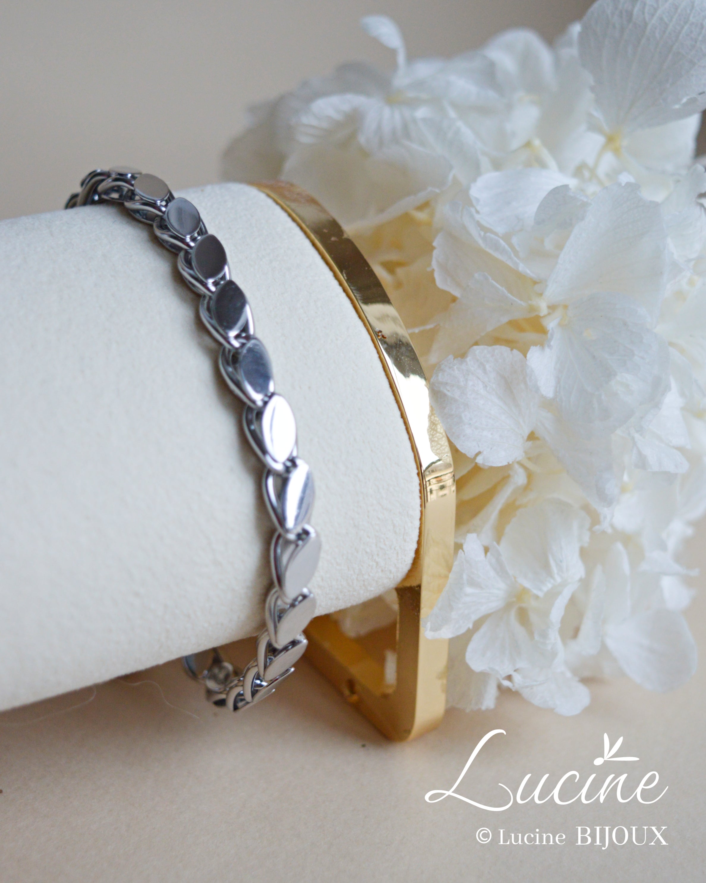 Bracelet Clarence argenté