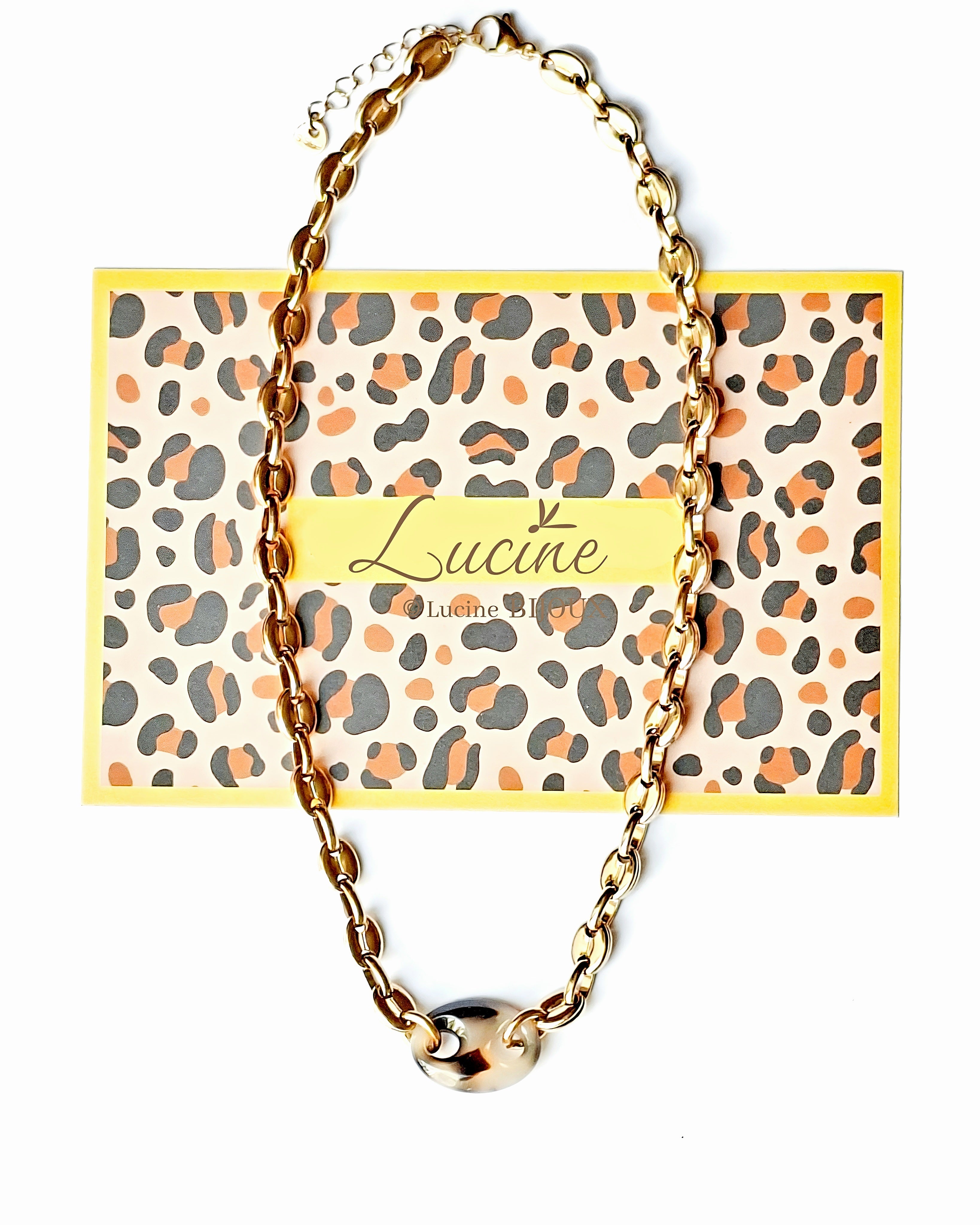 Collier grain de café