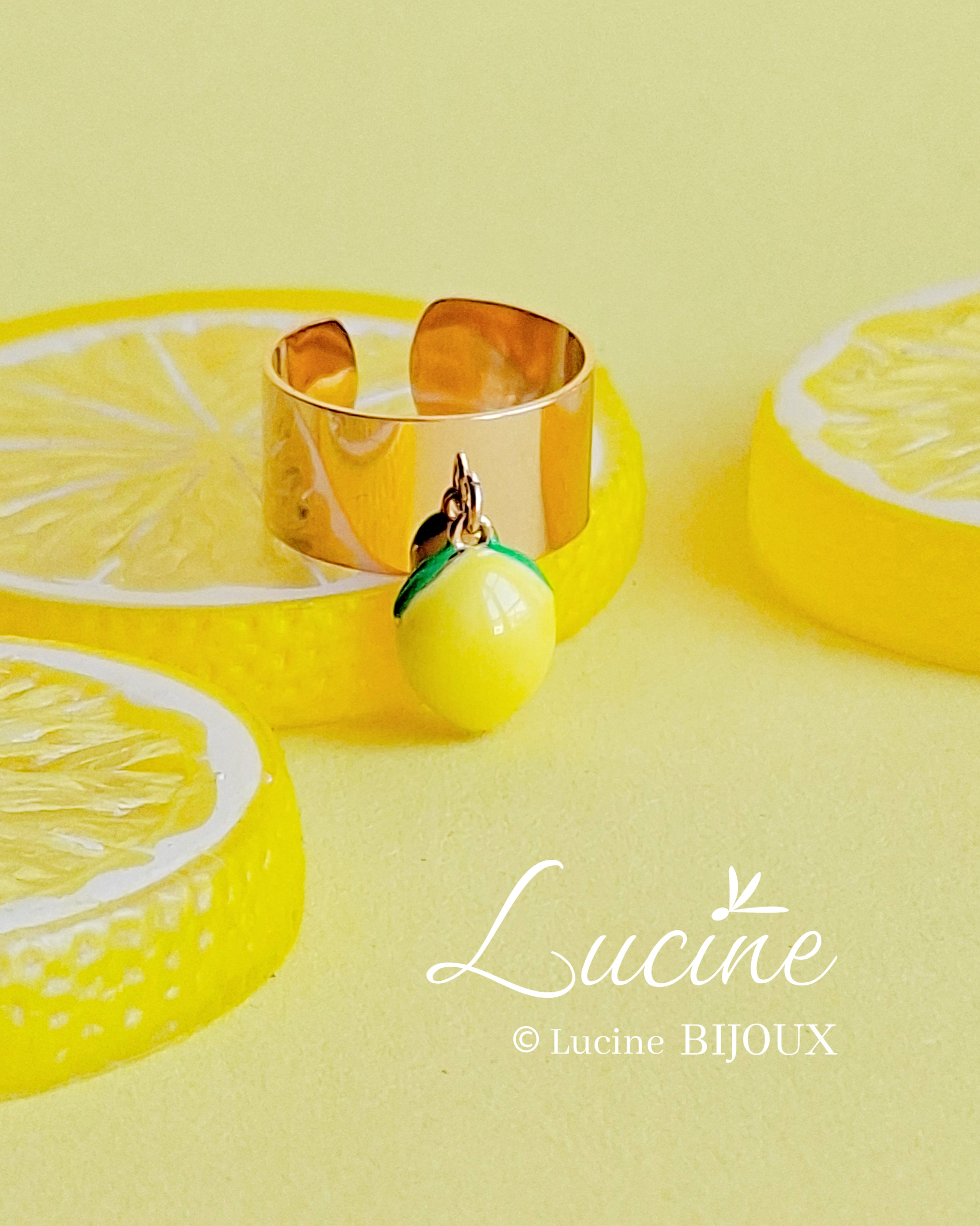 Bague citron